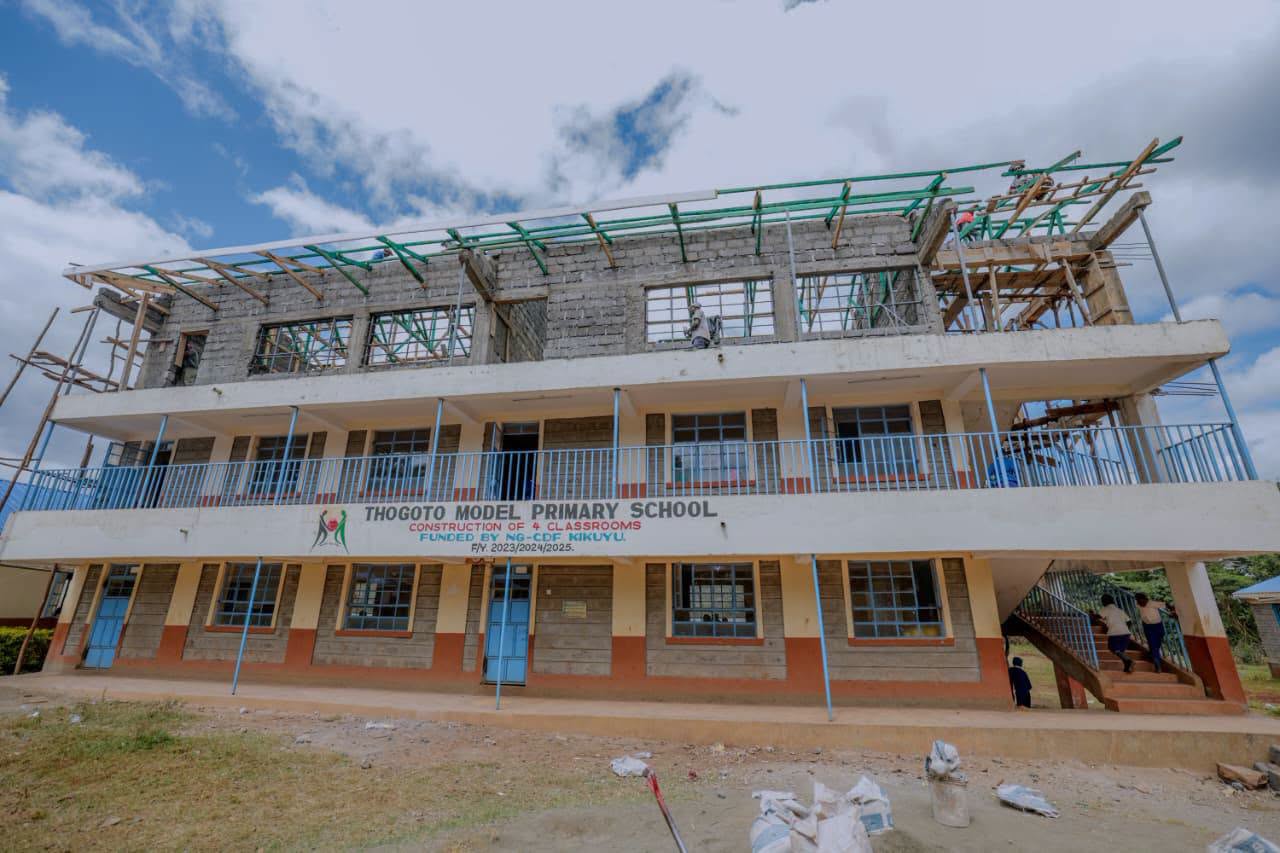 Kikuyu NG-CDF Ongoing Education Projects